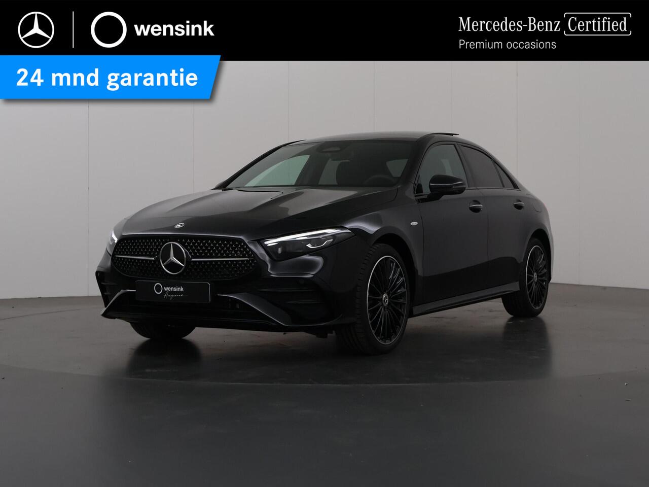 Mercedes-Benz A-KLASSE 250 e Limousine Business Solution AMG | Night | Panoramadak | Sfeerverlichting | 360 camera | 19" multispaaks |