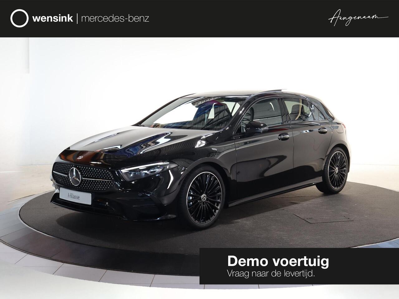 Mercedes-Benz A-KLASSE 180 Business Solution AMG | AMG Line Plus | Nightpakket | Panoramaschuifdak | Head-up display | Stoelverwarming voor| 360° camera | Dodehoekassistent |