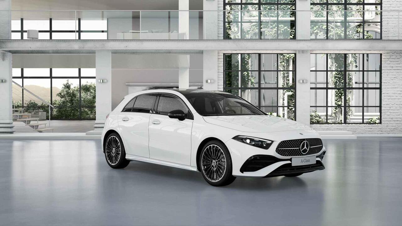 Mercedes-Benz A-KLASSE 180 Business Solution AMG | Panoramaschuifdak | Premium Plus pakket | Stoelverwarming | Achteruitrijcamera | MULTIBEAM LED |