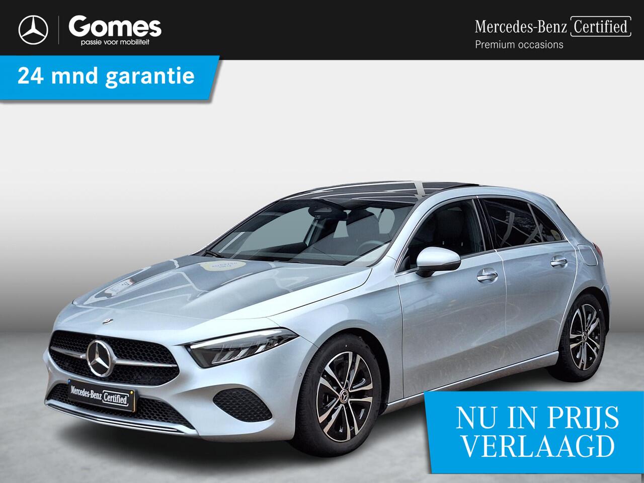 Mercedes-Benz A-KLASSE 180 Star Edition Luxury | Panoramadak | Trekhaak | Achteruitrijcamera | Dodehoekassistent | Donkergetint Glas Achter | Sfeerverlichting | Stoelverwarming | Keyless-GO | Parkeersensoren | Elektrisch Inklapbare Buitenspiegels