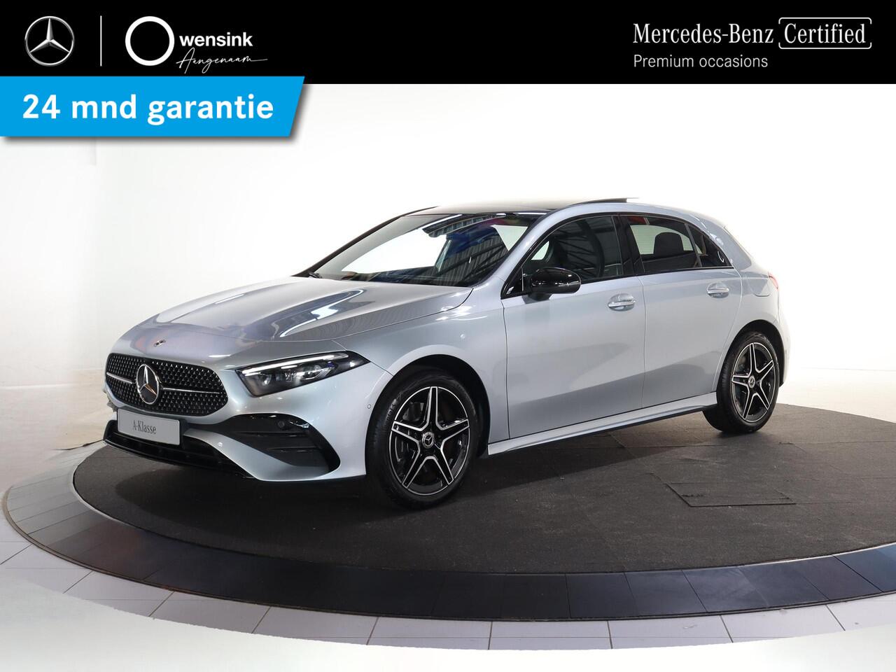 Mercedes-Benz A-KLASSE 250e Star Edition AMG Line | Multibeam | Panoramaschuifdak | Night | Stoelverwarming | Achteruitrijcamera | Apple Carplay/Android Auto |