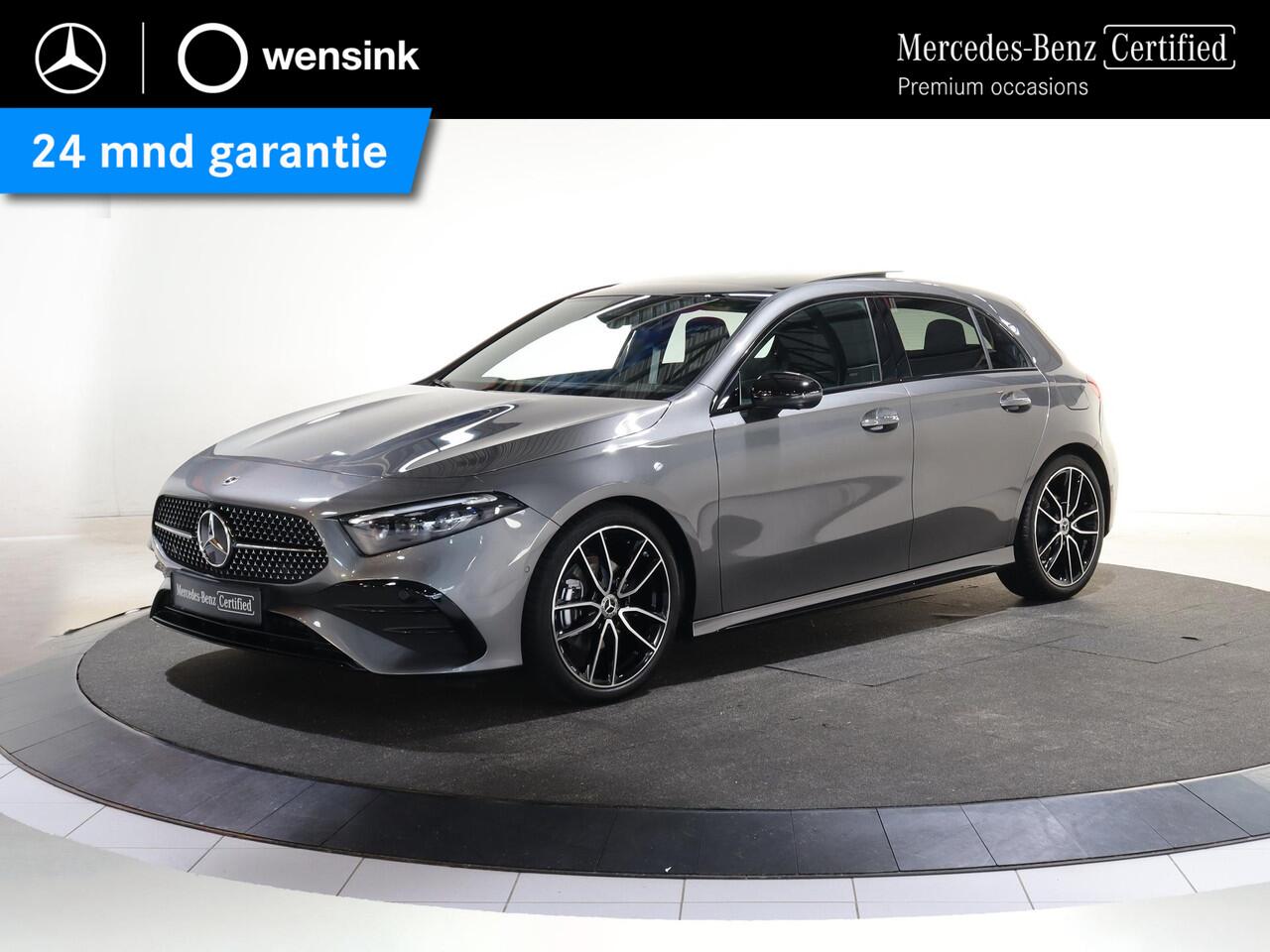 Mercedes-Benz A-KLASSE 180 Business Solution AMG | Panoramaschuifdak | AMG Line Plus | Night | Head-up display | Dodehoekassisten