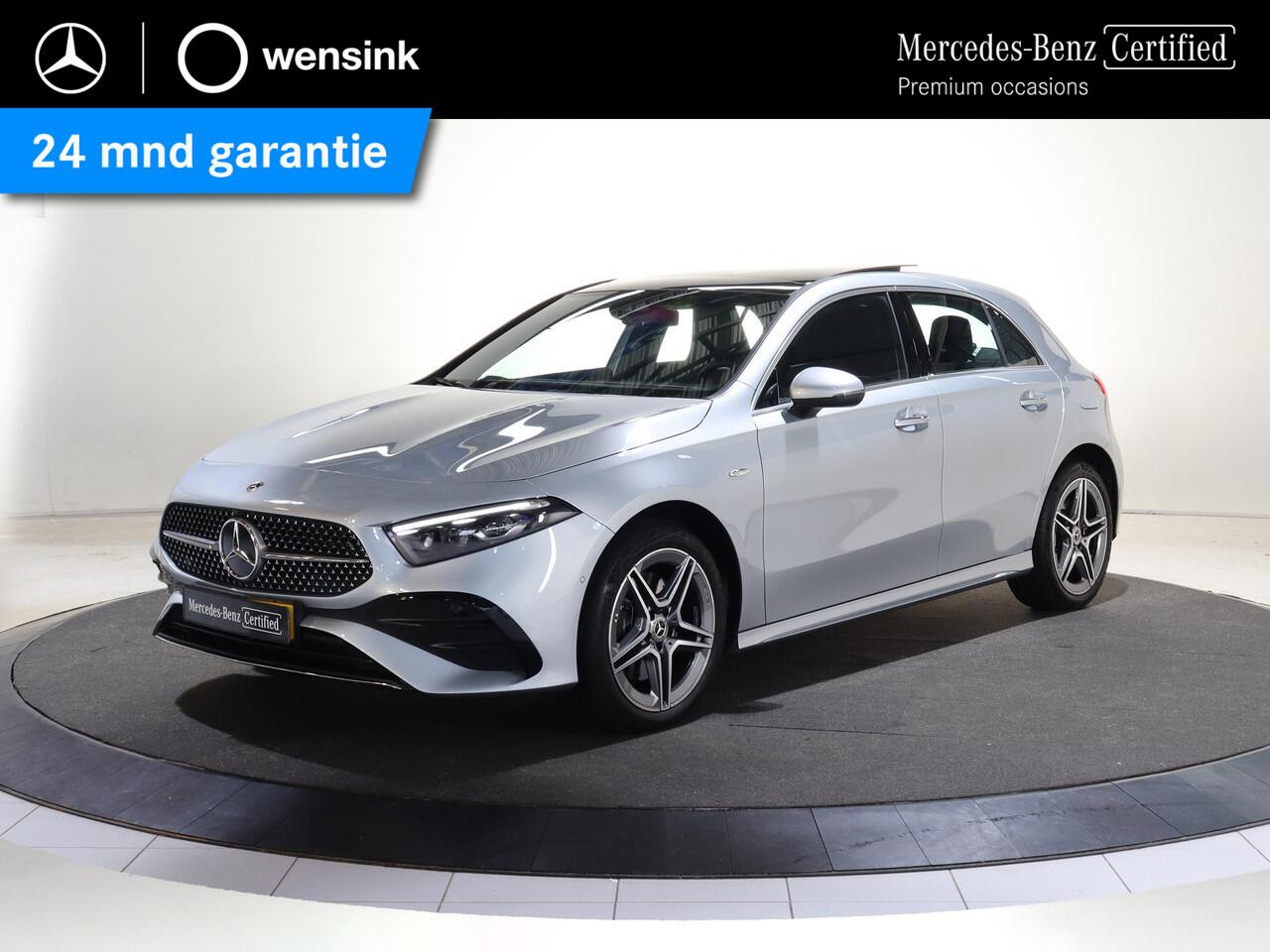 Mercedes-Benz A-KLASSE 250e Business Solution AMG | Panoramaschuifdak | Night pakket | Achteruitrijcamera | Stoelverwarming | MULTIBEAM LED |