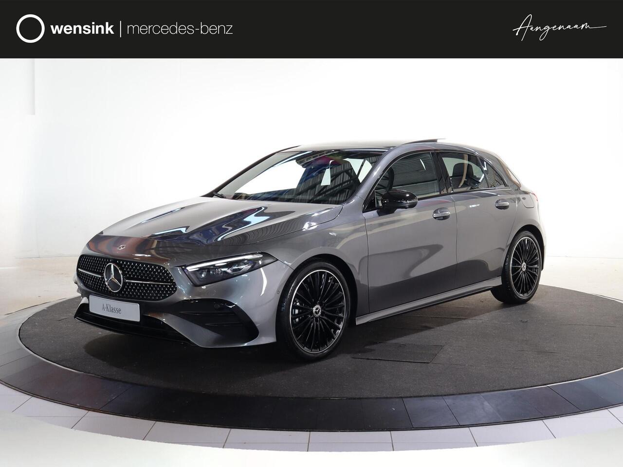 Mercedes-Benz A-KLASSE 180 Business Solution AMG | Panoramaschuifdak | Head-up display | Premium Plus pakket | Nightpakket | 360° camera | Dodehoekassistent |