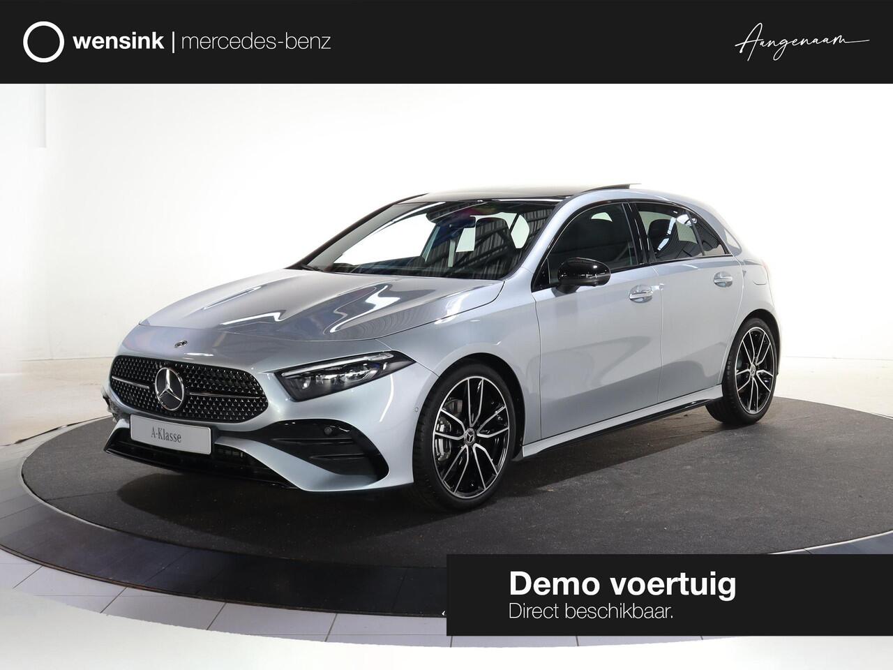 Mercedes-Benz A-KLASSE 180 Business Solution AMG | Panoramaschuifdak | AMG Line Plus pakket | 19"AMG-velgen | Head-up display | Dodehoekassistent |