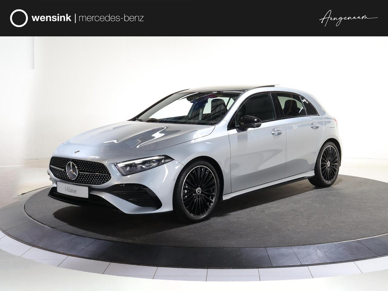 Mercedes-Benz A-KLASSE 180 Business Solution AMG | Panoramaschuifdak | AMG Line Plus pakket | 19"AMG-velgen | Head-up display | Dodehoekassistent |