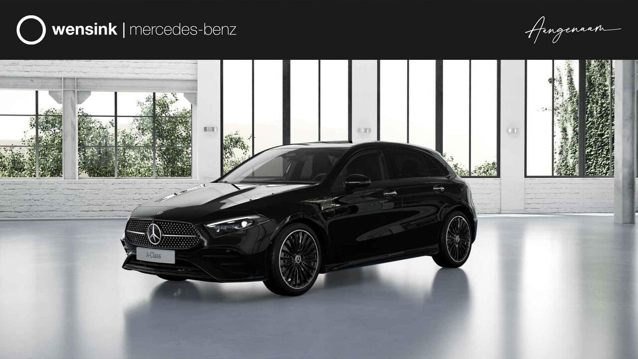 Mercedes-Benz A-KLASSE 250 e Business Solution AMG | Panoramaschuifdak | Premium Plus | 19"AMG-velgen | Head-up display | Dodehoekassistent |