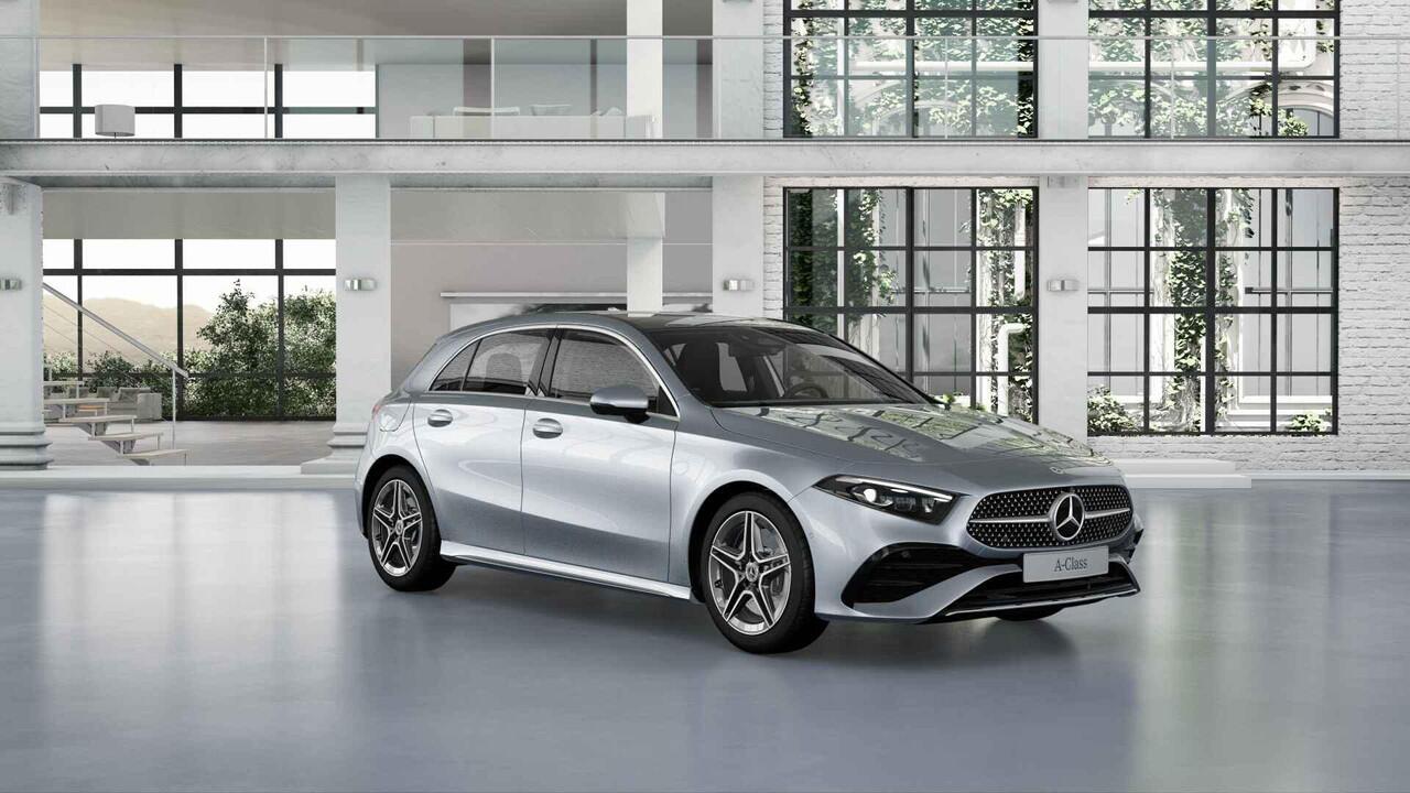 Mercedes-Benz A-KLASSE 250e Business Solution AMG | Panoramaschuifdak | Head-up display | Premium Plus | Stoelverwarming | 360° camera |