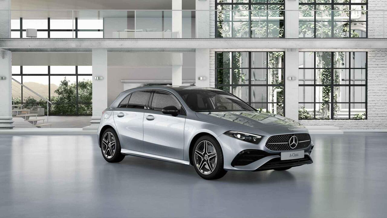 Mercedes-Benz A-KLASSE 250e Business Solution AMG | Night | Panoramaschuifdak | Stoelverwarming | Achteruitrijcamera | MULTIBEAM LED |