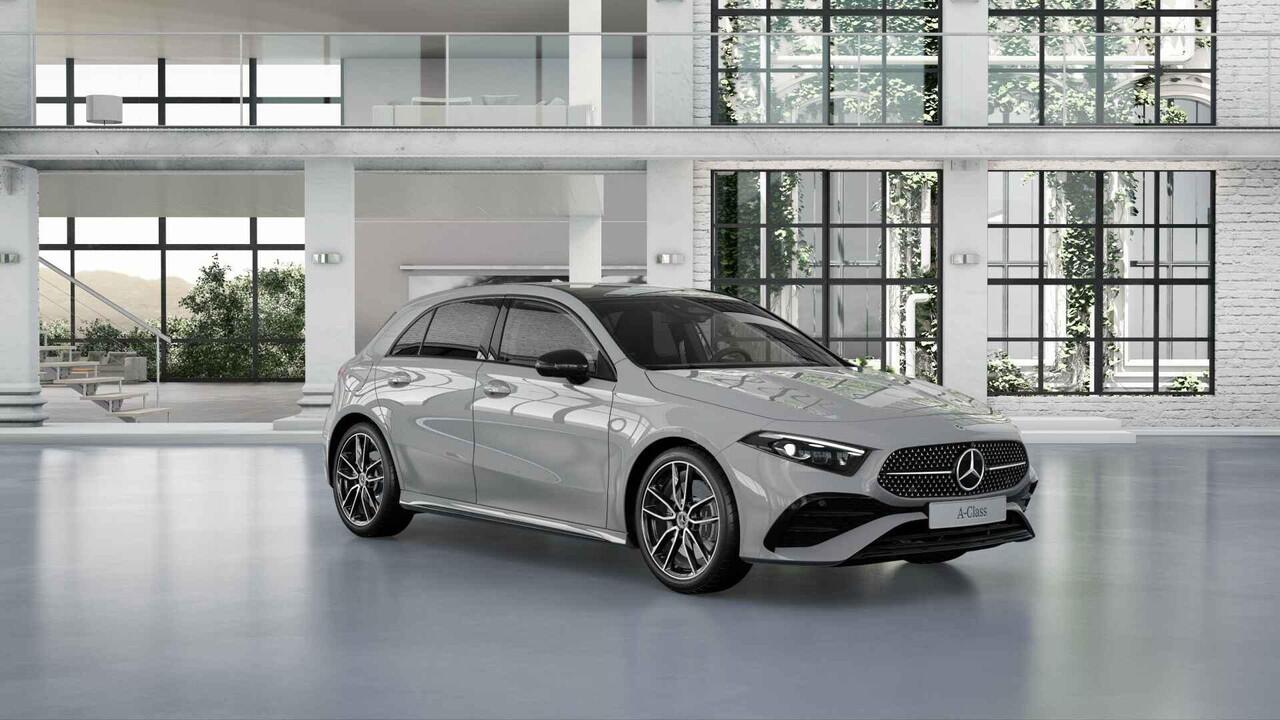 Mercedes-Benz A-KLASSE 250e Business Solution AMG | Panoramaschuifdak | AMG Plus Line | Head up | Nightpakket | 19 inch AMG-velgen |