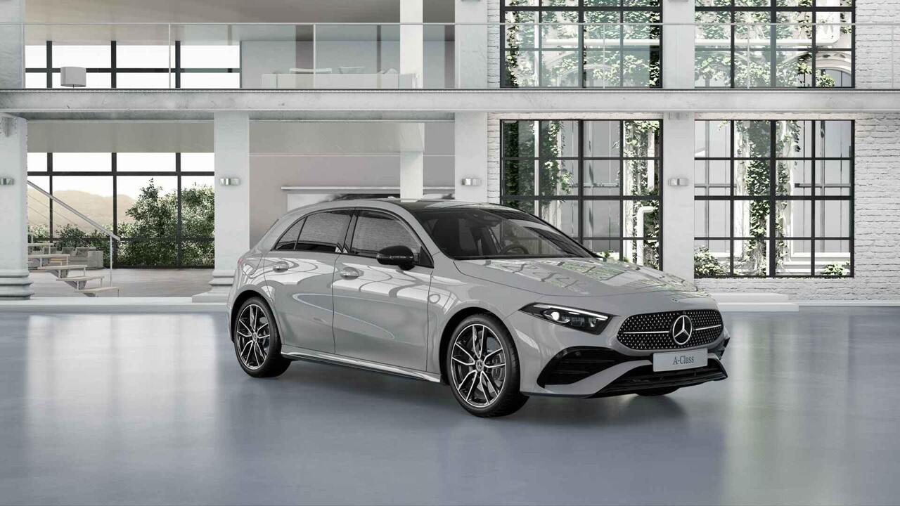 Mercedes-Benz A-KLASSE 250e Business Solution AMG | Panoramaschuifdak | AMG Plus Line | Head up | Nightpakket | 19 inch AMG-velgen |