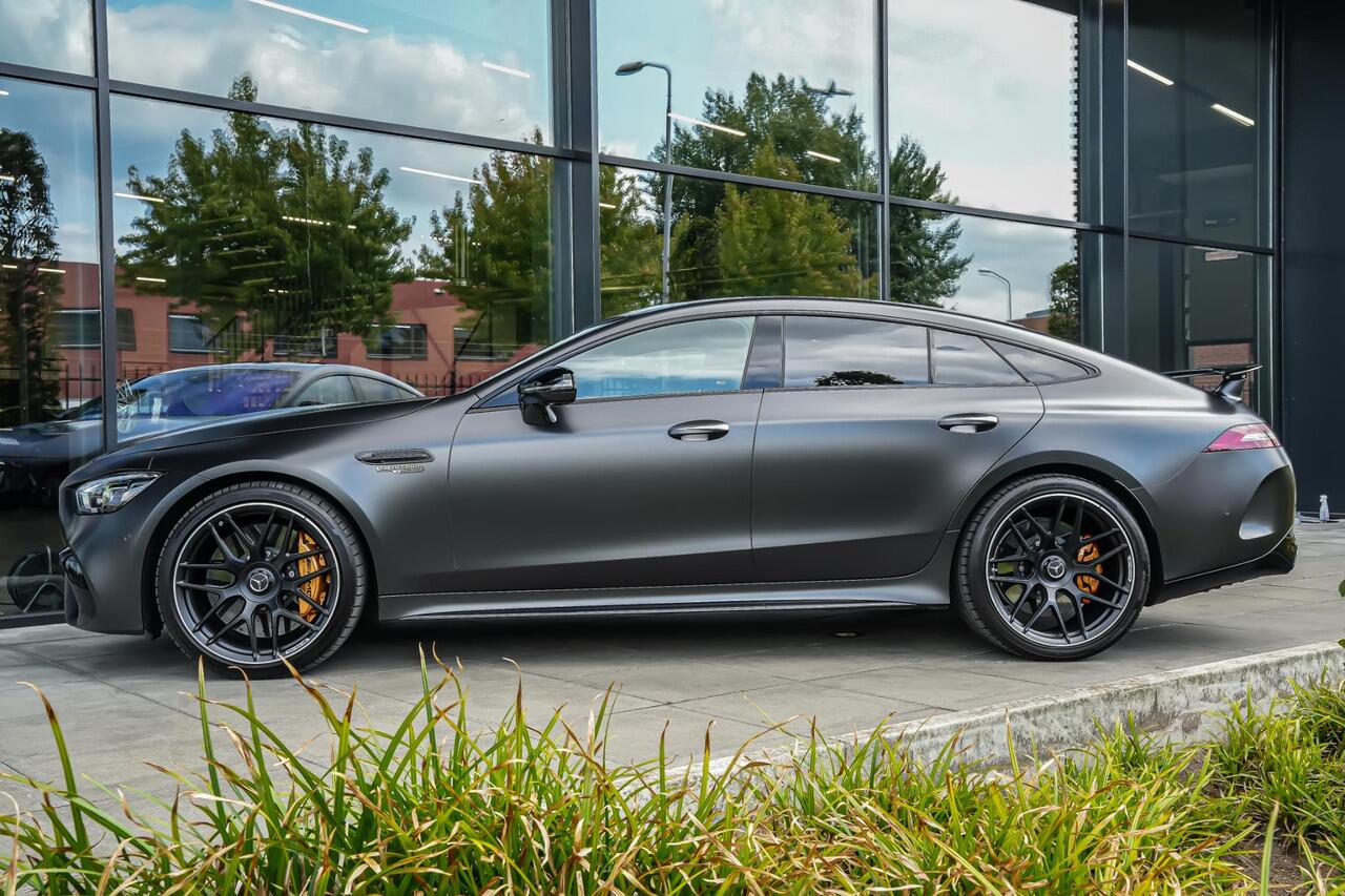 Mercedes-Benz AMG-GT 4-Door Coupe AMG 63 S 840pk E Performance Premium Plus |panoramadak|keramisch|track pace|Burmester|memory|head-up display|360 camera|carbon interieur|Apple Carplay|