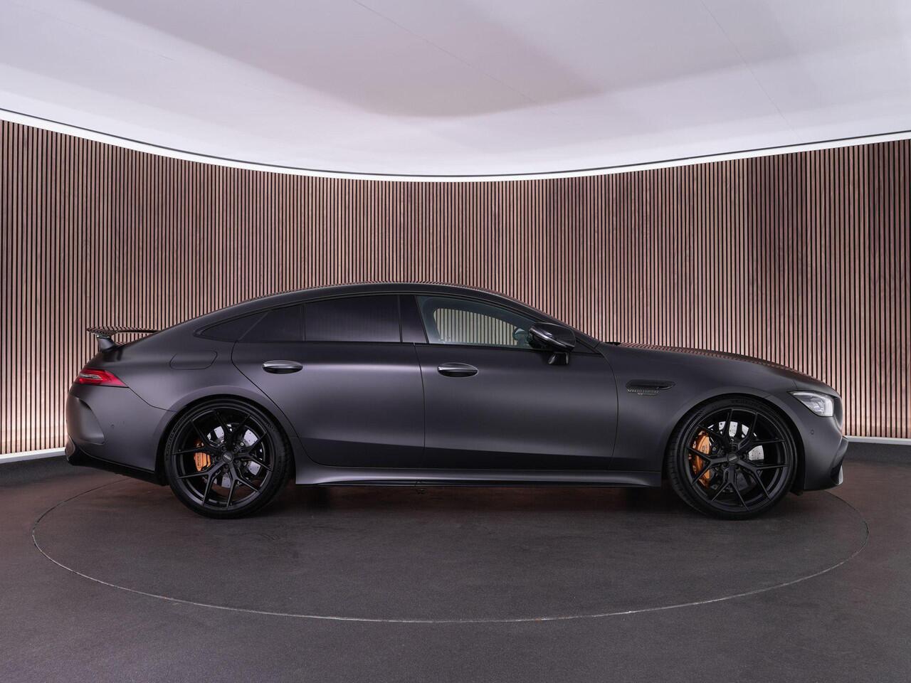 Mercedes-Benz AMG-GT 4-Door Coupe AMG 63 S 840pk E Performance Premium Plus |panoramadak|keramisch|22" Vossen Wheels|track pace|Burmester|memory|head-up display|360 camera|carbon interieur|Apple Carplay|