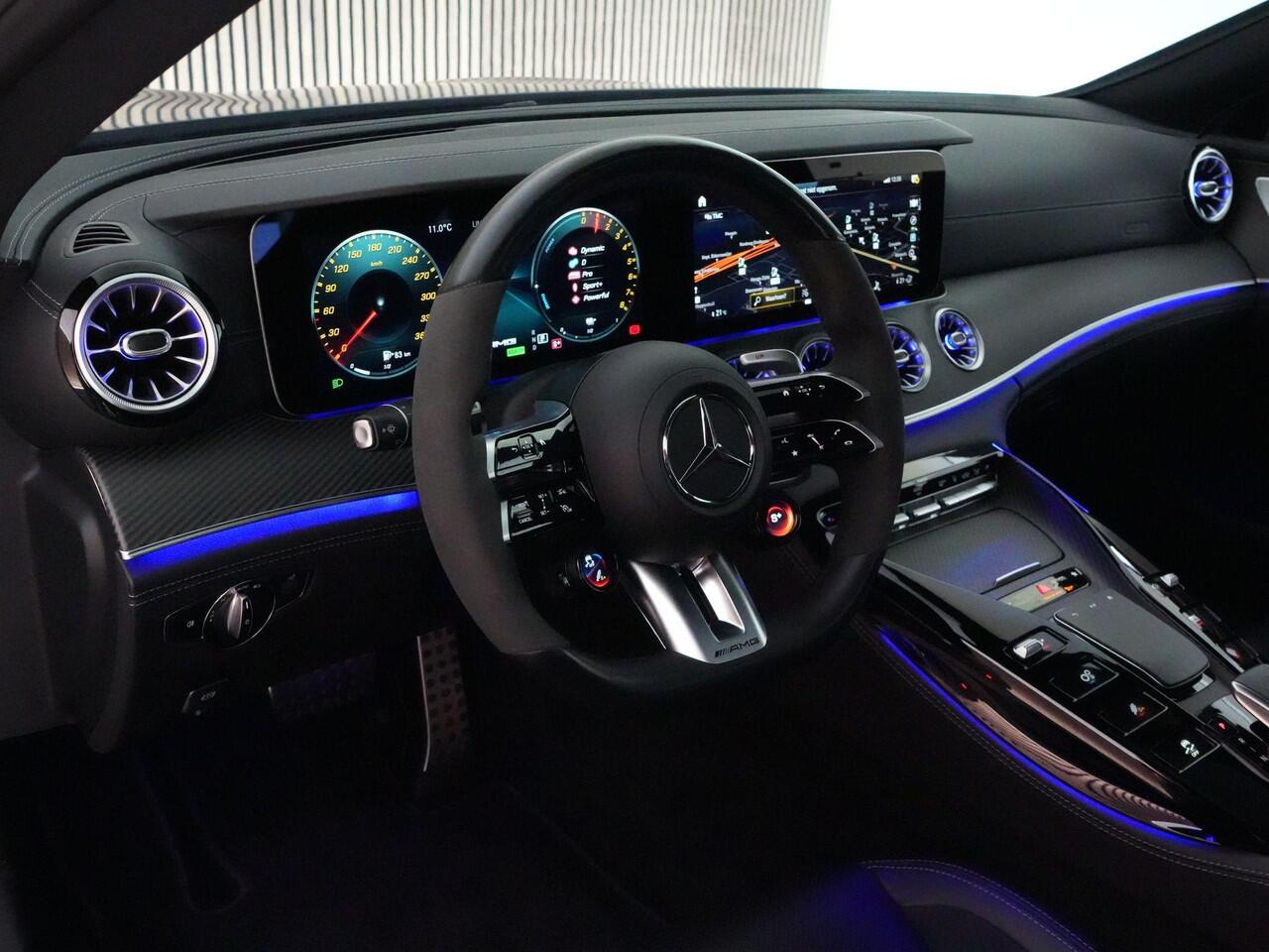 Mercedes-Benz AMG-GT 4-Door Coupe AMG 63 S 840pk E Performance Premium Plus |panoramadak|keramisch|22" Vossen Wheels|track pace|Burmester|memory|head-up display|360 camera|carbon interieur|Apple Carplay|