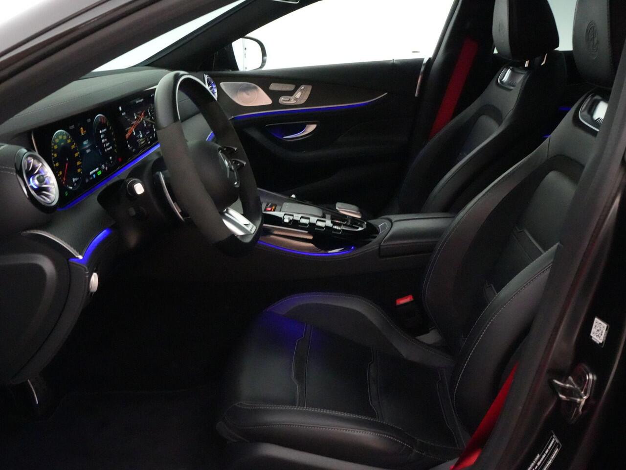 Mercedes-Benz AMG-GT 4-Door Coupe AMG 63 S 840pk E Performance Premium Plus |panoramadak|keramisch|22" Vossen Wheels|track pace|Burmester|memory|head-up display|360 camera|carbon interieur|Apple Carplay|