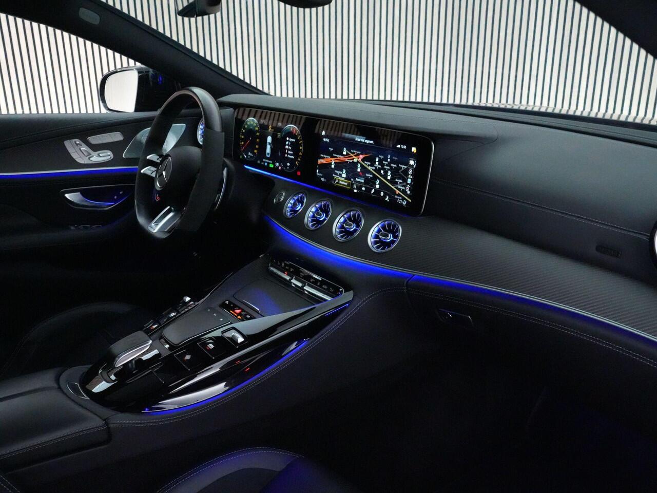 Mercedes-Benz AMG-GT 4-Door Coupe AMG 63 S 840pk E Performance Premium Plus |panoramadak|keramisch|22" Vossen Wheels|track pace|Burmester|memory|head-up display|360 camera|carbon interieur|Apple Carplay|