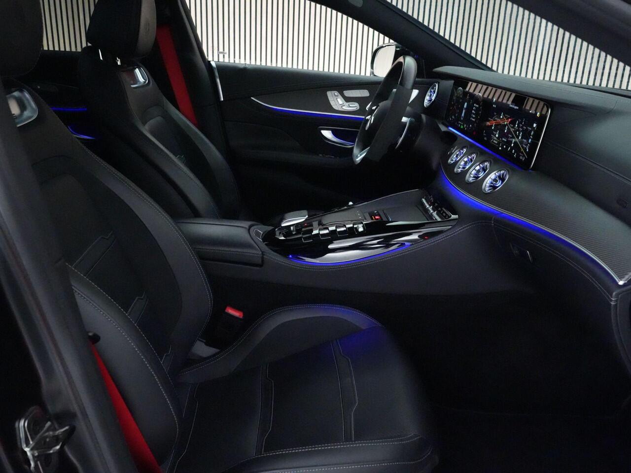 Mercedes-Benz AMG-GT 4-Door Coupe AMG 63 S 840pk E Performance Premium Plus |panoramadak|keramisch|22" Vossen Wheels|track pace|Burmester|memory|head-up display|360 camera|carbon interieur|Apple Carplay|