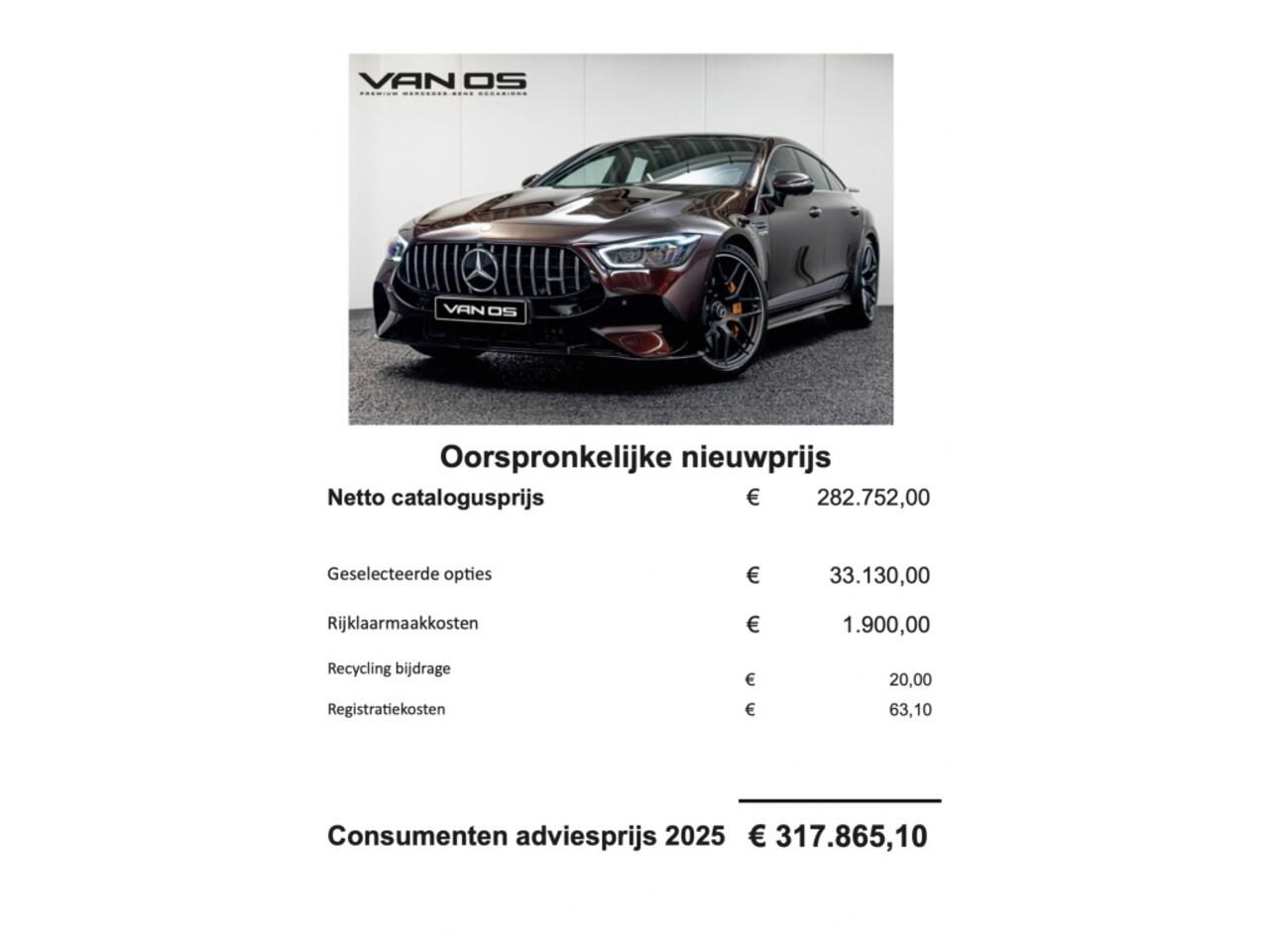 Mercedes-Benz AMG-GT 4-Door Coupe AMG 63 S E Performance Premium Plus | 843 PK | Keramisch | AMG P