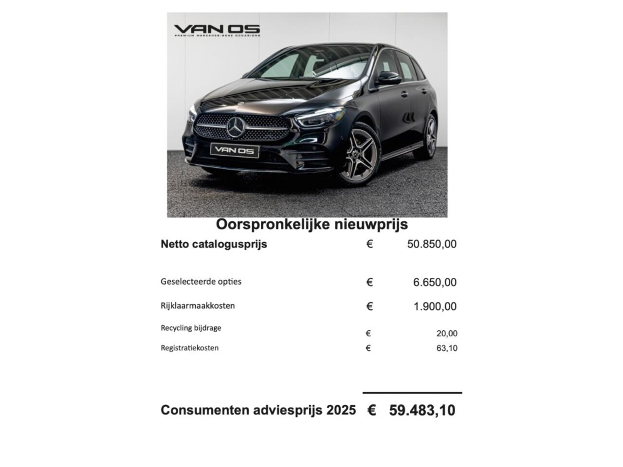 Mercedes-Benz B-KLASSE B 250e AMG Line | Trekhaak | Winterpakket | Keyless | Multibeam