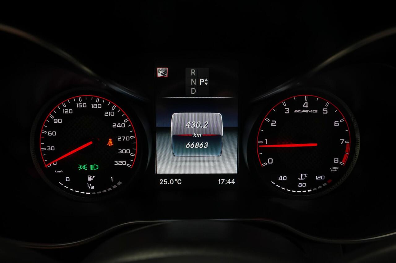 Mercedes-Benz C-KLASSE C63S AMG 510pk Estate |carbon|memory|head-up|panoramadak|360 camera|Burmester|stoelventilatie|blind-spot|rijstrookhulp|