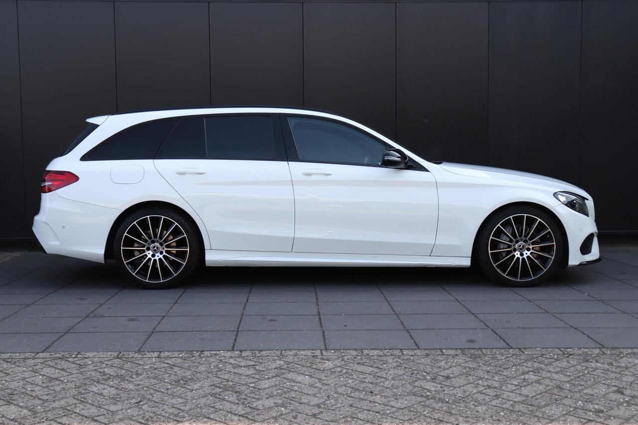 Mercedes-Benz C-KLASSE Estate 180 Premium Plus | AMG LINE | LEDER | STOELVERW. | PANO | PDC | CRUISE | NAVI |