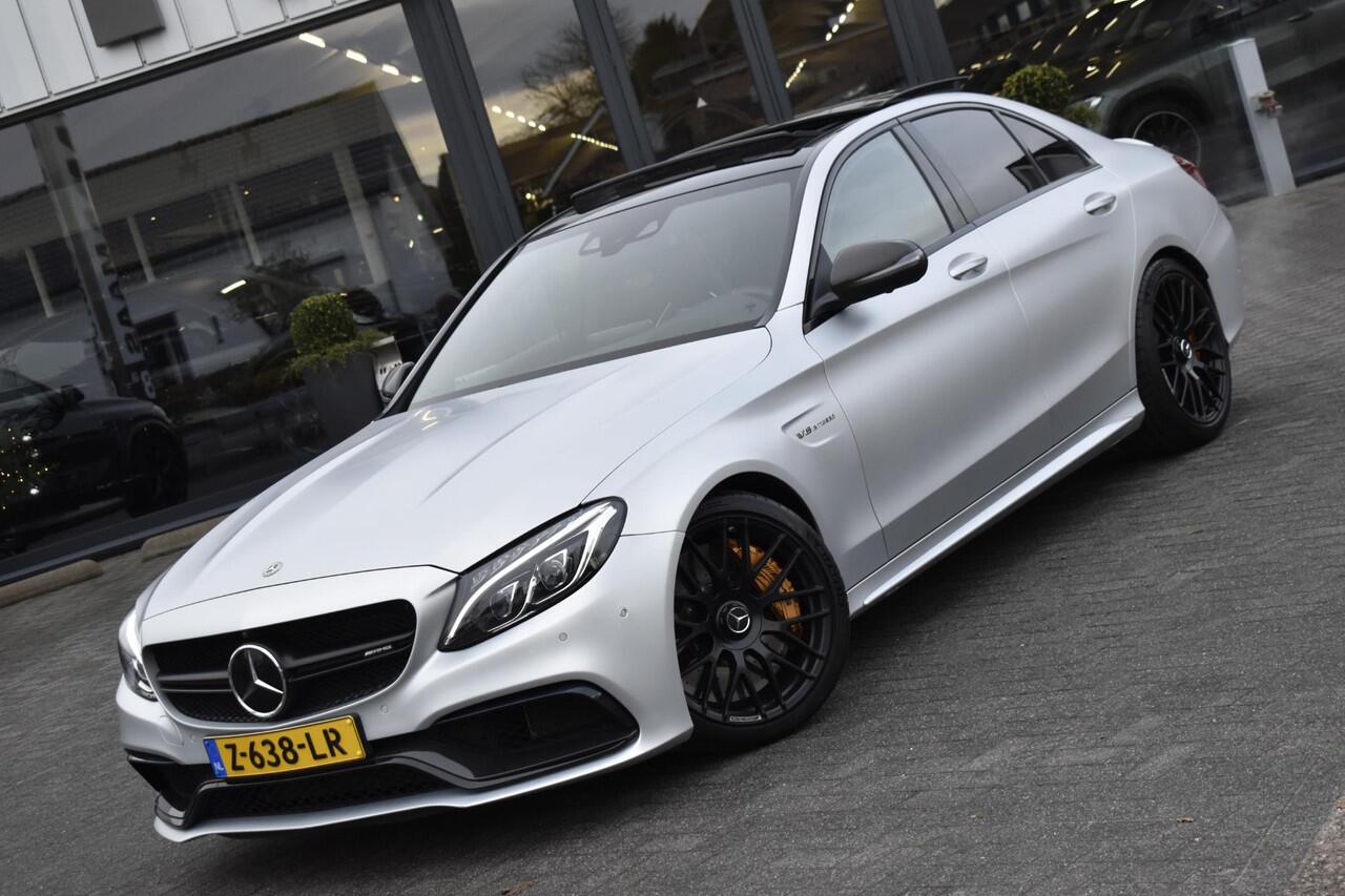 Mercedes-Benz C-KLASSE AMG 63 S PANORAMDAK PERFORMANCE STOELEN