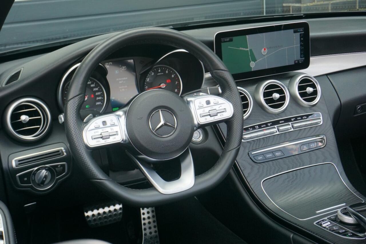 Mercedes-Benz C-KLASSE C 200 CABRIO AMG - BURMESTER - AIRSCARF - 19 INCH