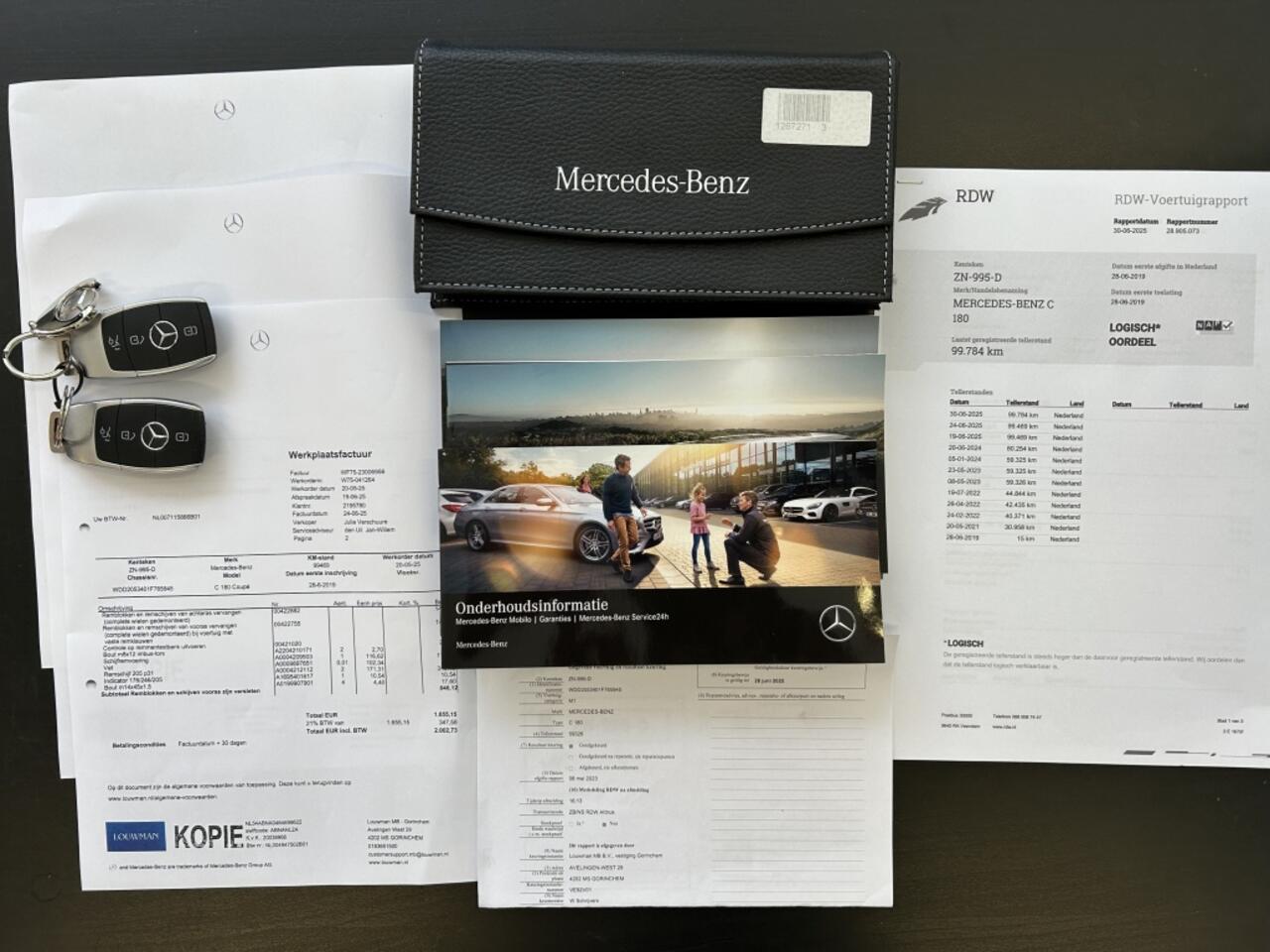 Mercedes-Benz C-KLASSE 180 AMG Premium Pack DEALER 1e EIGENAAR NAP