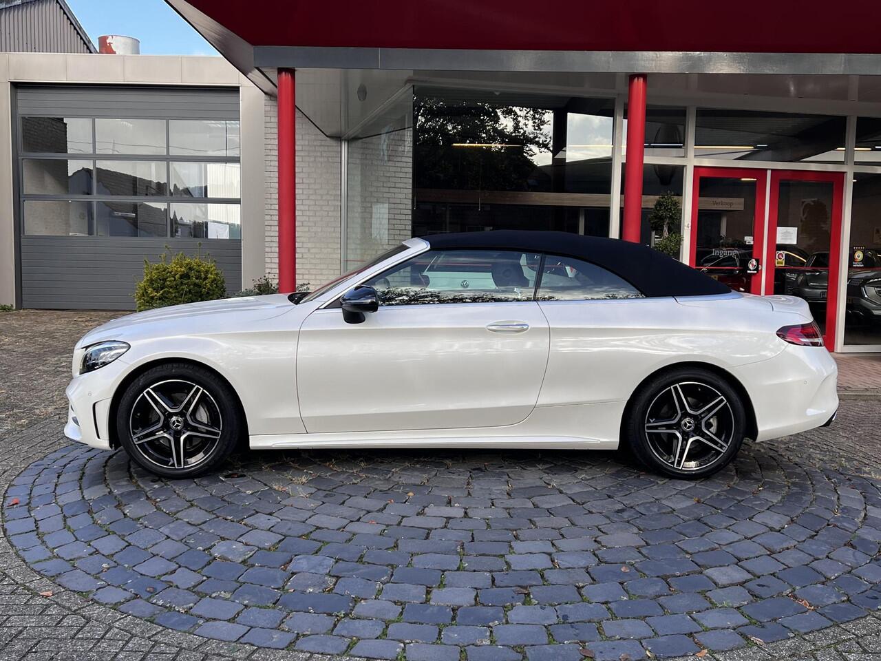 Mercedes-Benz C-KLASSE Cabrio 180 Premium Pack | AMG Line | Burmester | Sfeer | Keyless | Carplay | ALL-in rijklaarprijs