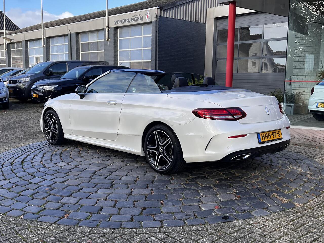 Mercedes-Benz C-KLASSE Cabrio 180 Premium Pack | AMG Line | Burmester | Sfeer | Keyless | Carplay | ALL-in rijklaarprijs