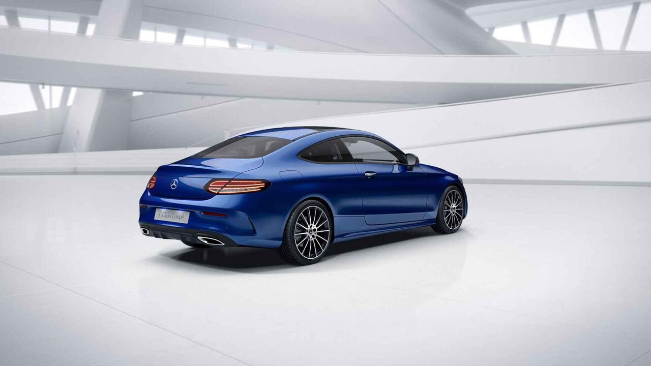 Mercedes-Benz C-KLASSE Coupé 200 Premium Plus Pack | AMG | Night | Panoramadak | Burmester | Widescreen | Agility Control | Multibeam | 360 graden camera |