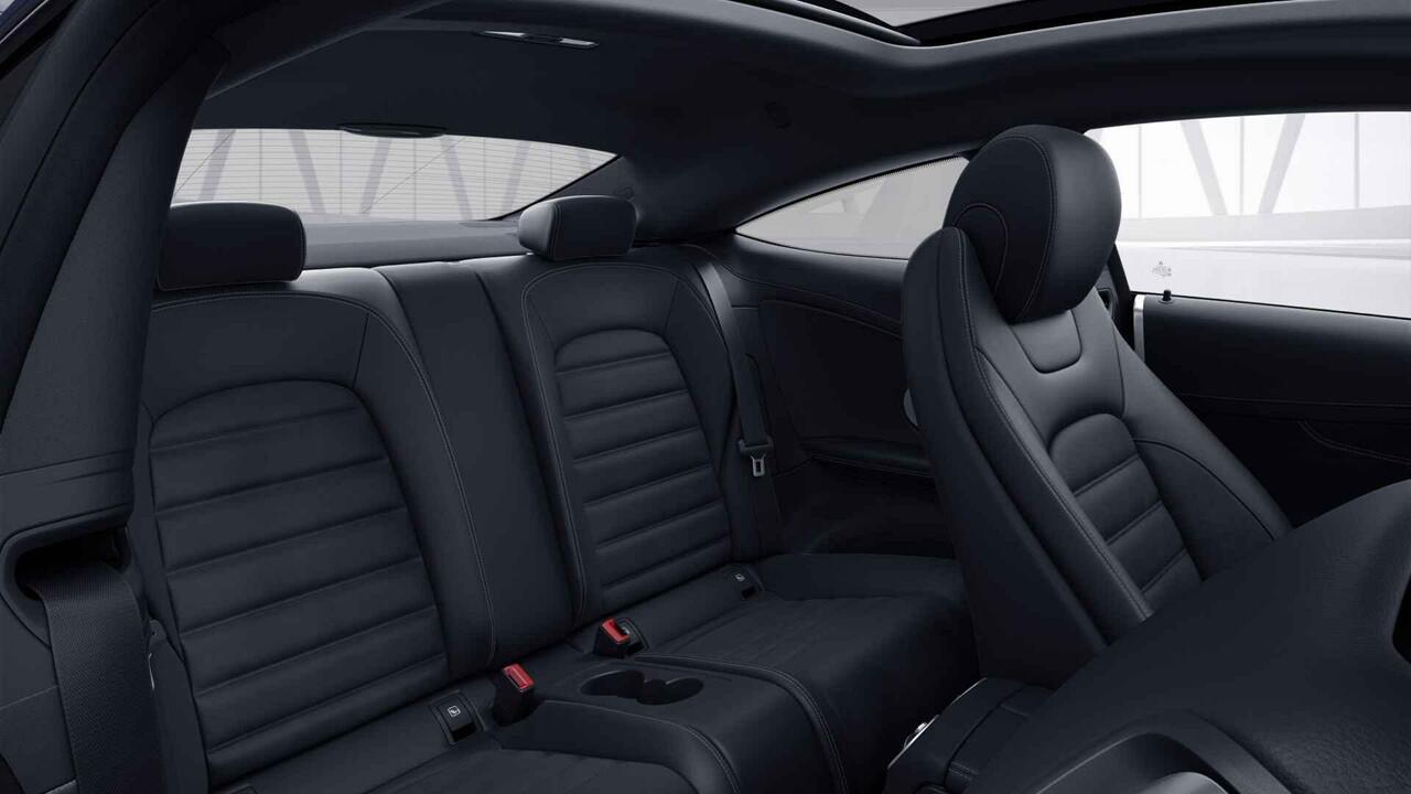 Mercedes-Benz C-KLASSE Coupé 200 Premium Plus Pack | AMG | Night | Panoramadak | Burmester | Widescreen | Agility Control | Multibeam | 360 graden camera |