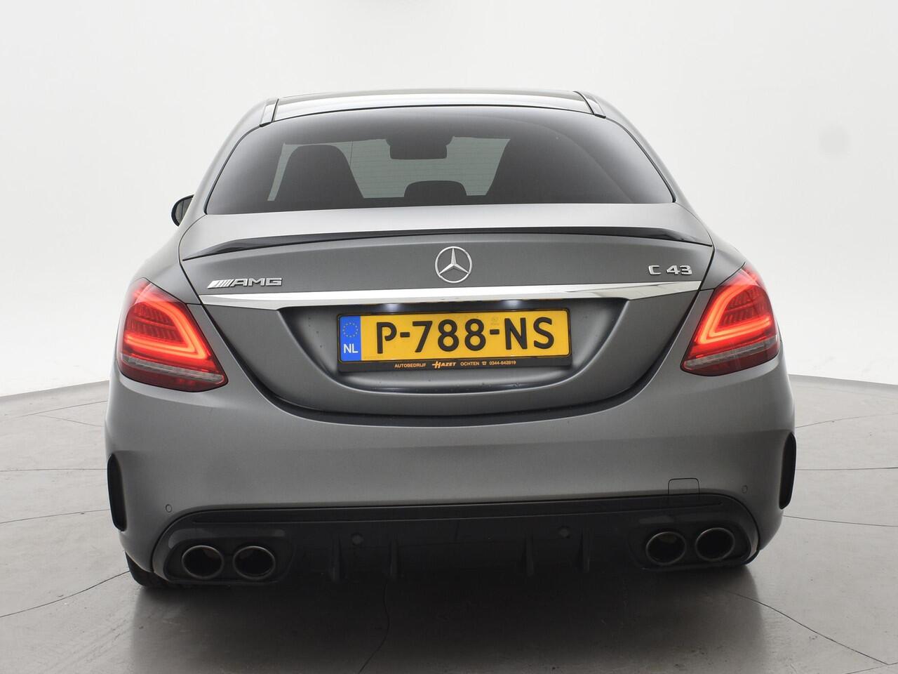 Mercedes-Benz C-KLASSE AMG 43 4MATIC 390 PK AUT.*SELENITE MAGNO* PREMIUM+ PANO | SPORSTOELEN | DISTRONIC | BURMESTER | HEAD-UP