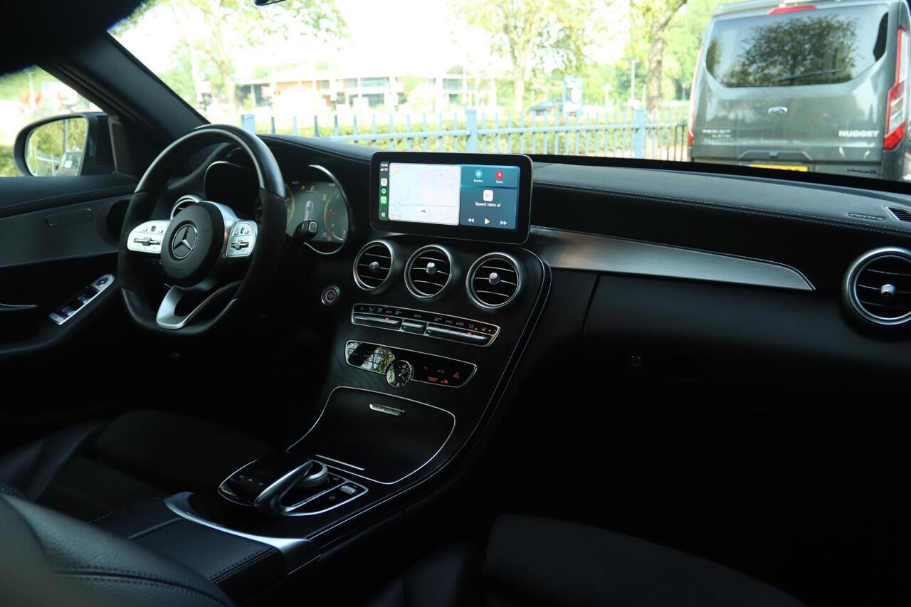 Mercedes-Benz C-KLASSE ESTATE 220D AUT. PREMIUM PLUS PACK NIGHT EDITION AMG | FULL-LED | TREKHAAK | CARPLAY | CAMERA | AMBIENT LIGHT