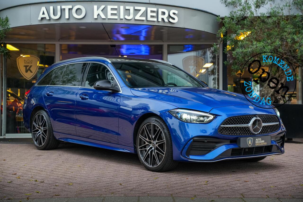 Mercedes-Benz C-KLASSE 300 e AMG Line Panoramadak Full Ambient Adapt. Cruise Laser LED 360Cam 19''LM