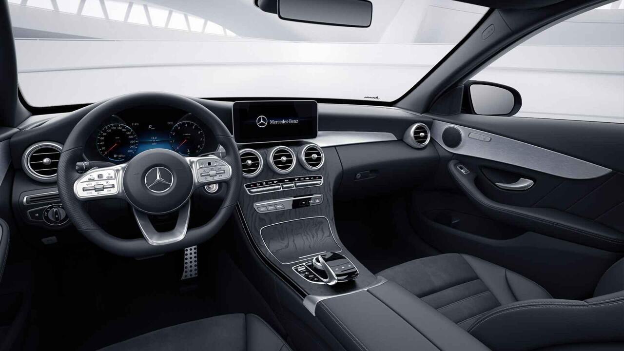Mercedes-Benz C-KLASSE 180 Business Solution AMG | Night | Panoramadak | Widescreen | Multibeam | Achteruitrijcamera | Stoelverwarming |