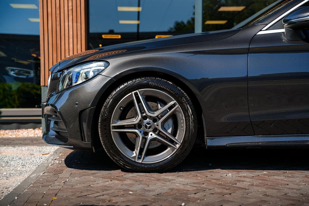 Mercedes-Benz C-KLASSE Cabrio 200 AMG Line Airscarf Burmester Multibeam LED Stoelverw. Navigatie 18''LM