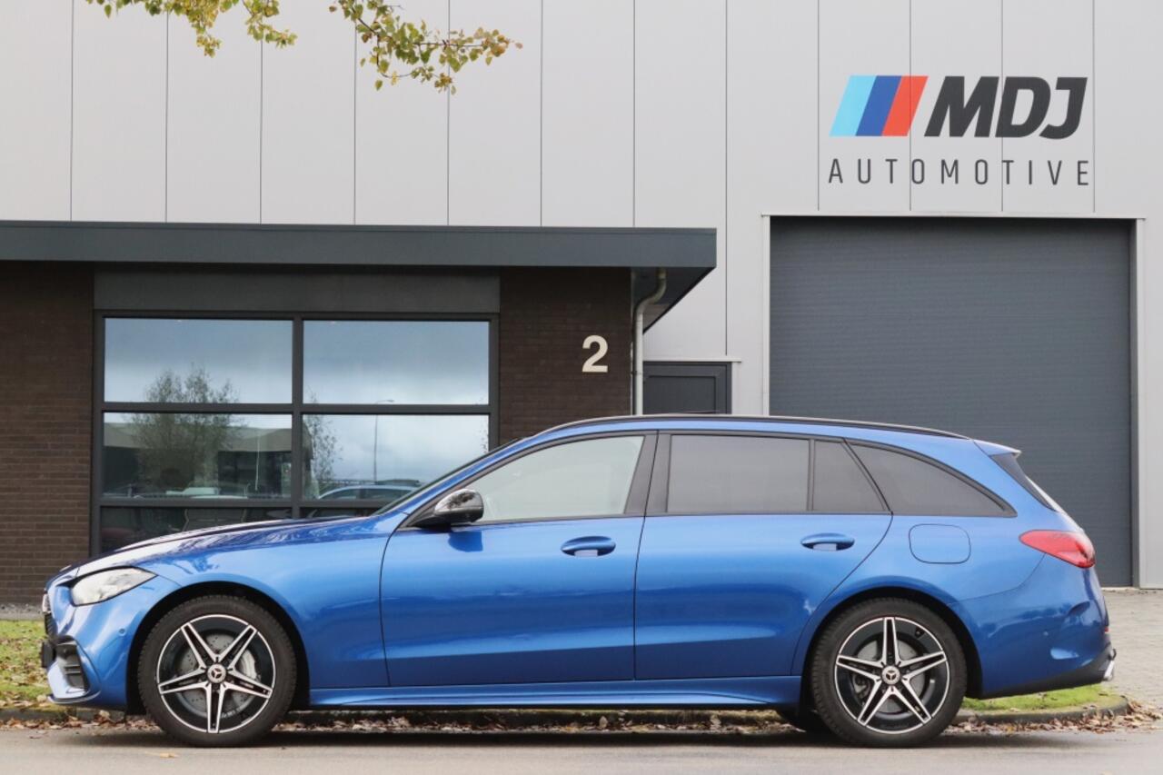 Mercedes-Benz C-KLASSE 300 e AMG Line Pano 360° Trekhaak Leder
