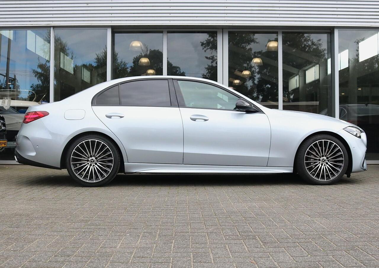 Mercedes-Benz C-KLASSE 200 AMG Line | Night Edition | Panorama | Trekhaak