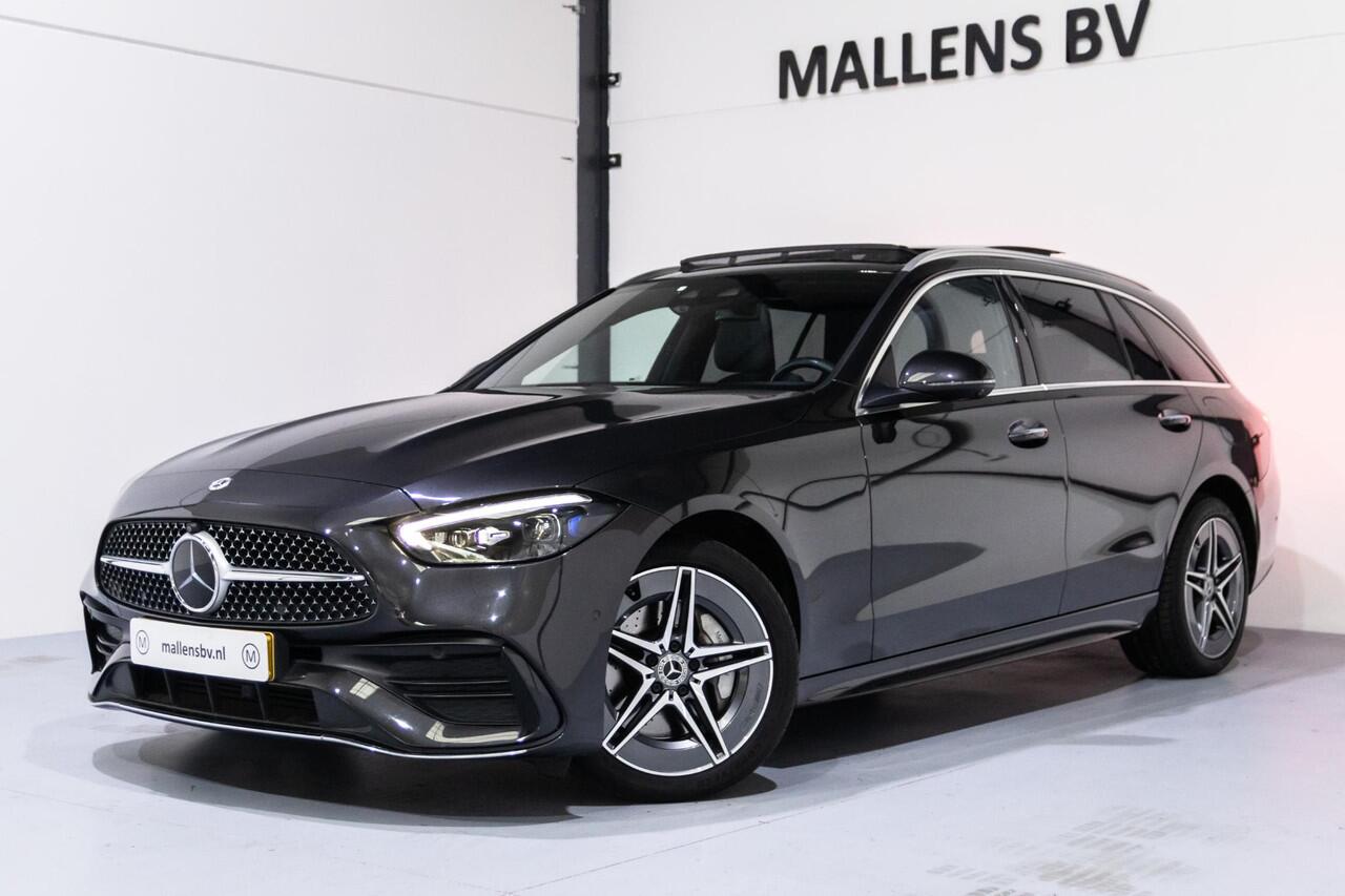 Mercedes-Benz C-KLASSE Estate 300 e AMG Line PANO/MEMORY/AMG/NAP/TREKHAAK/360/DEALEROH/BTW
