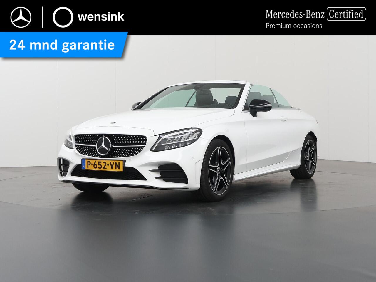 Mercedes-Benz C-KLASSE Cabrio 180 Premium Plus Pack | AMG | Widescreen | Stoelverwarming | 18" lichtmetalen velgen |