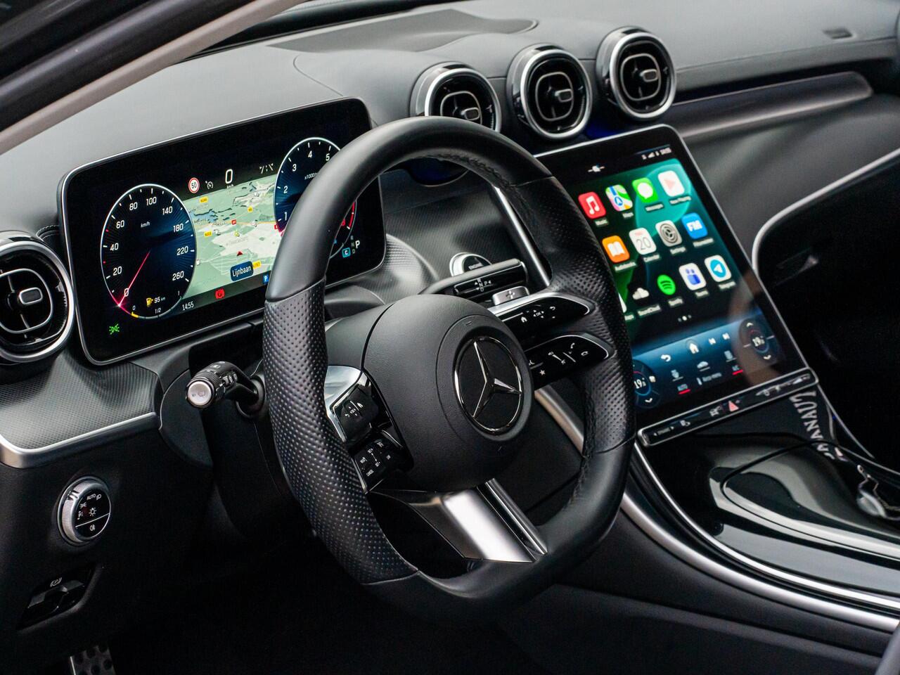 Mercedes-Benz C-KLASSE C180 Estate AMG Line Sfeerverlichting Camera