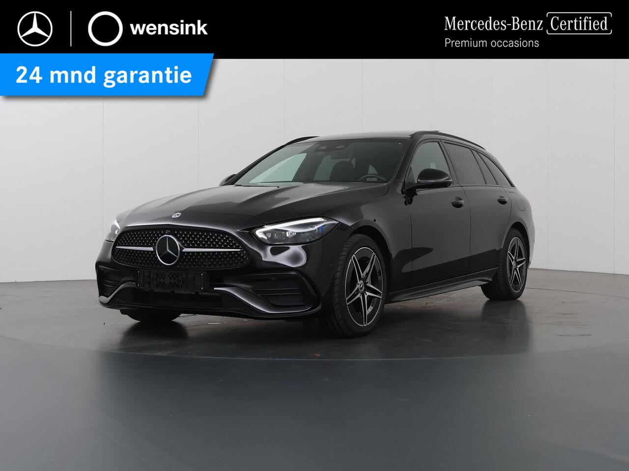Mercedes-Benz C-KLASSE Estate 300 e AMG Line | Night | 360 camera | Panoramadak | Rijassistentiepakket | Sfeerverlichting | Premium sound system |