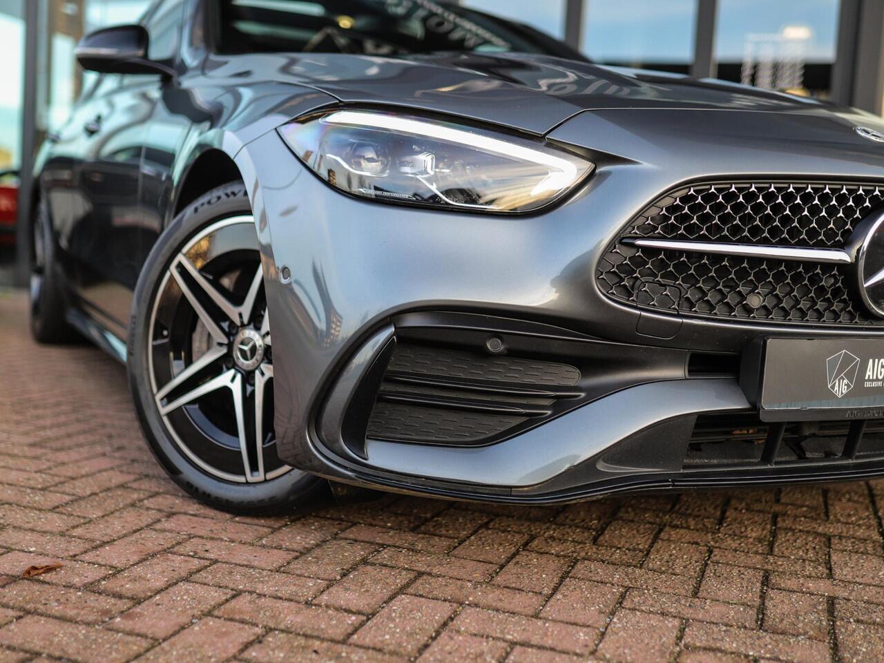 Mercedes-Benz C-KLASSE 300 e AMG Line | Leder | Camera | Stoelverw. | Pano