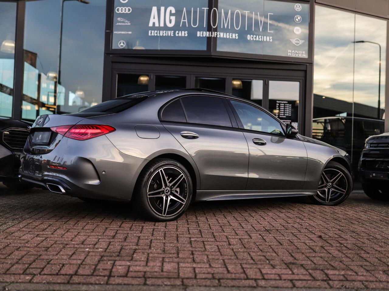 Mercedes-Benz C-KLASSE 300 e AMG Line | Leder | Camera | Stoelverw. | Pano