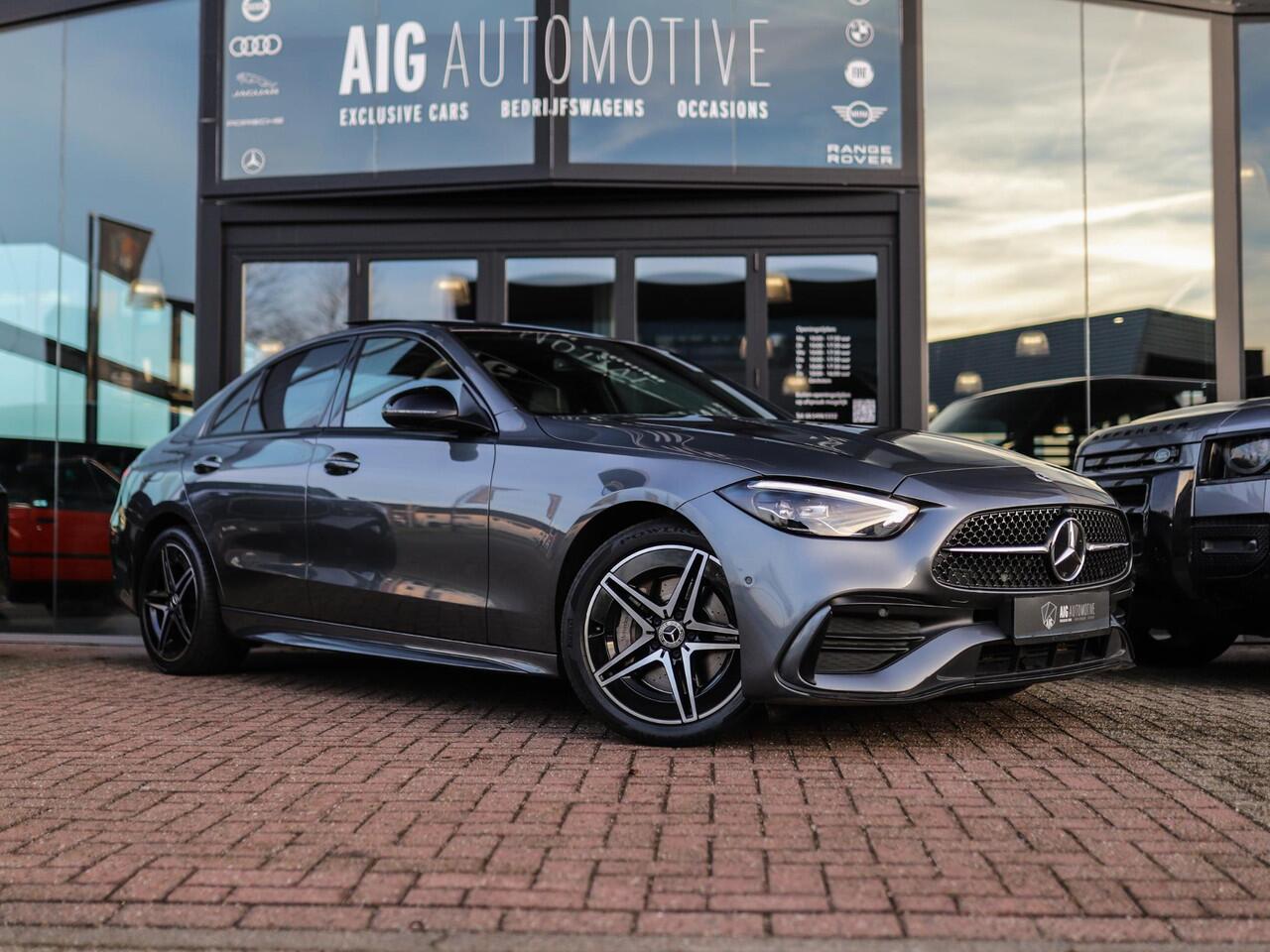 Mercedes-Benz C-KLASSE 300 e AMG Line | Leder | Camera | Stoelverw. | Pano