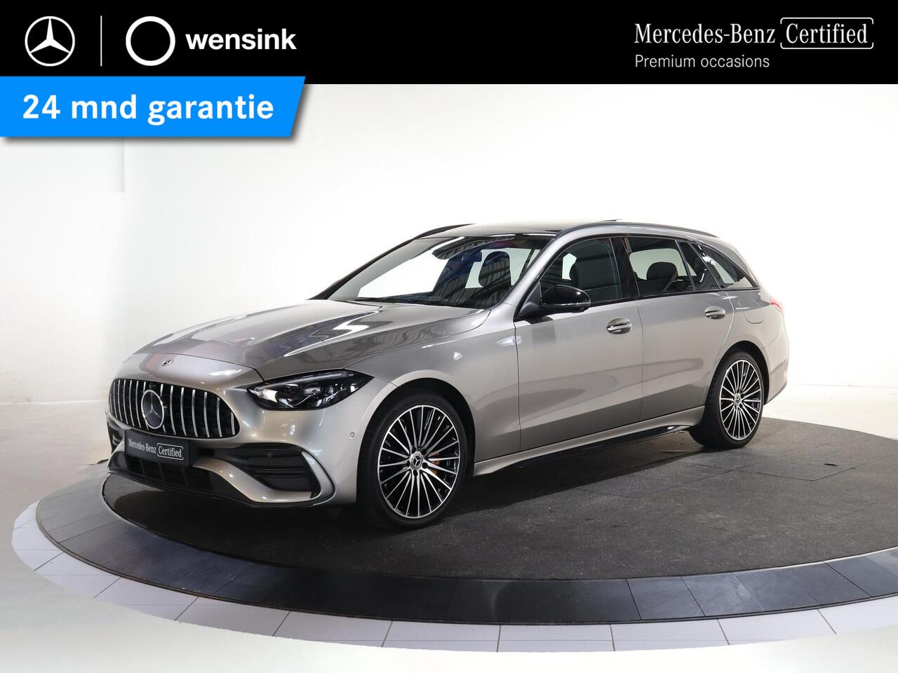 Mercedes-Benz C-KLASSE Estate 300 e AMG Line | Night | Trekhaak | Memory | Panoramadak | Massage | Rijassistentiepakket |