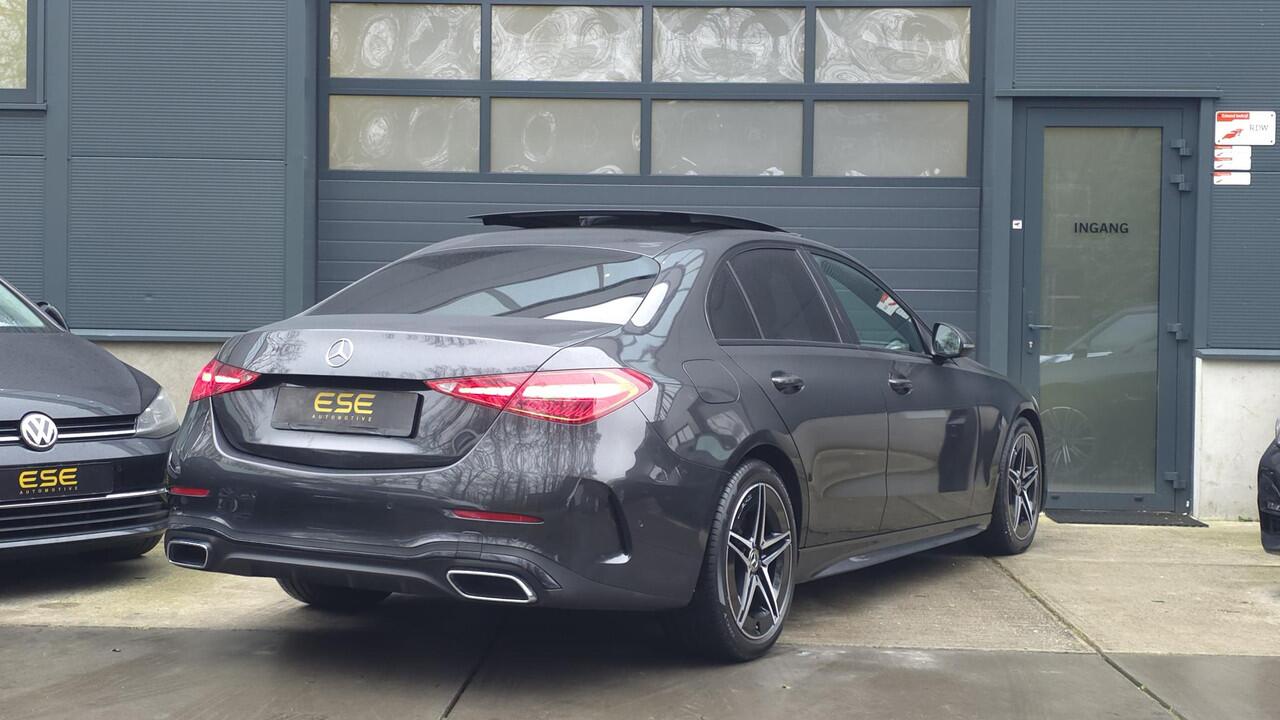 Mercedes-Benz C-KLASSE 220 d AMG Line | Panorama | Sfeer | Carplay | Camera