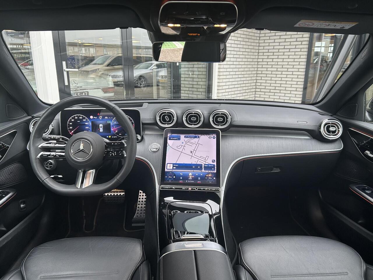 Mercedes-Benz C-KLASSE Estate 180 AMG Line | Head up display | Trekhaak | Memory