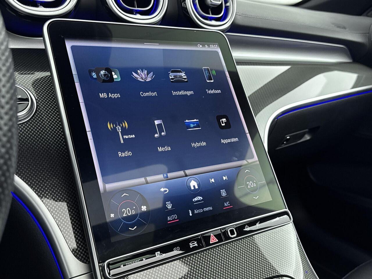 Mercedes-Benz C-KLASSE Estate 300 e AMG Line 313PK | Premium-Pakket | Panorama-dak | Massagestoelen | Memoryseats | Digital Light | 360 Camera | Keyless | Volleder Interieur | Stoelverwarming | Apple CarPlay & Android Auto